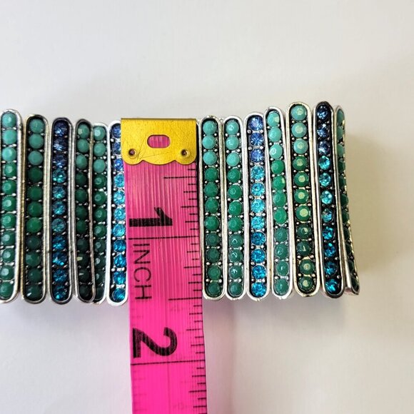 Blue Stretchable Bracelet - Picture 5 of 11